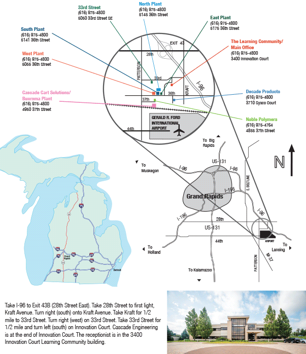 Contact Us Cascade Engineering Contact Us Cascade Engineering