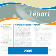2005 Triple Bottom Line Report Cascade Engineering