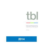 2014 Triple Bottom Line Report Cascade Engineering
